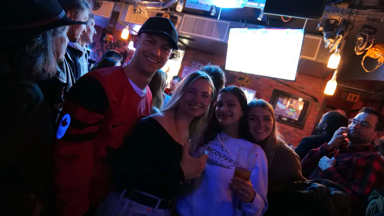 Soirée animée au pub