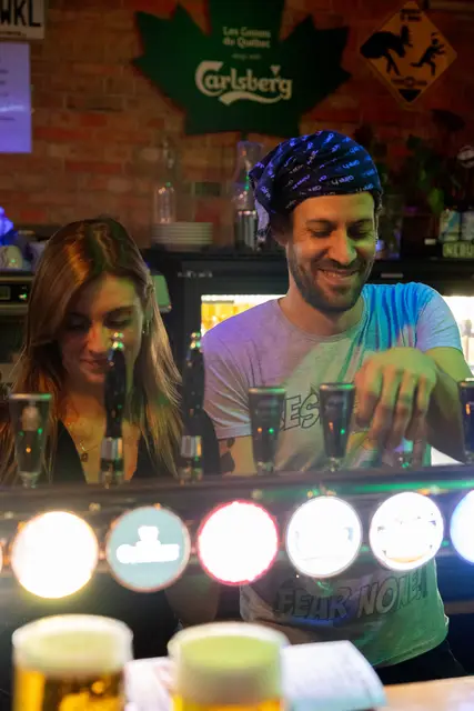 Ambiance au pub Les Gosses du Québec Lausanne – photo 10