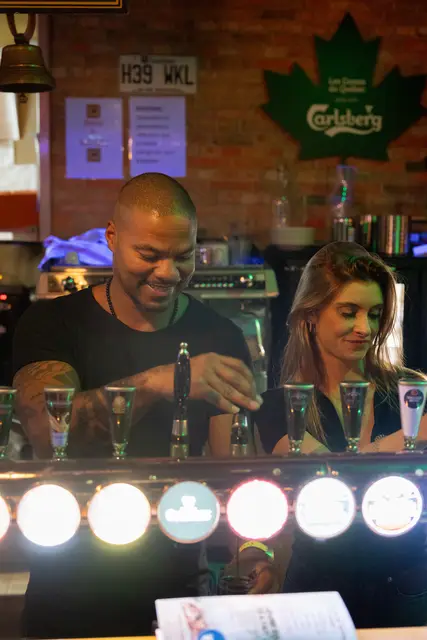 Ambiance au pub Les Gosses du Québec Lausanne – photo 14