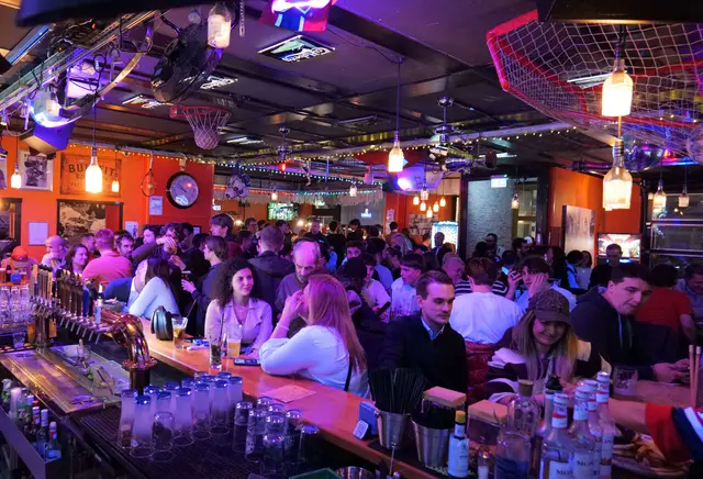 Ambiance au pub Les Gosses du Québec Lausanne – photo 25